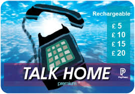 Talk Home Calling Card